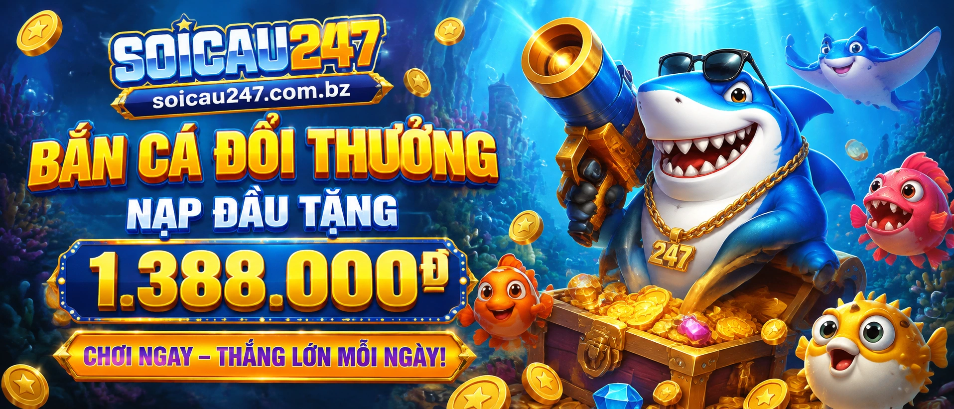 Hình ảnh danh mục Bắn Cá soicau247 với chủ đề đại dương